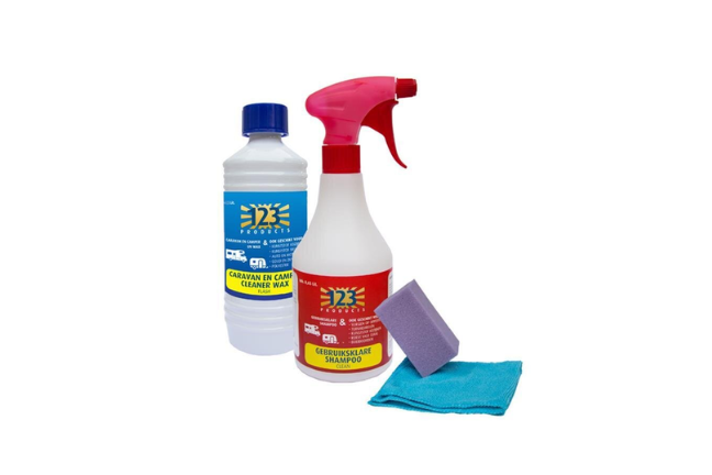10. Gebruik altijd speciale caravanproducten