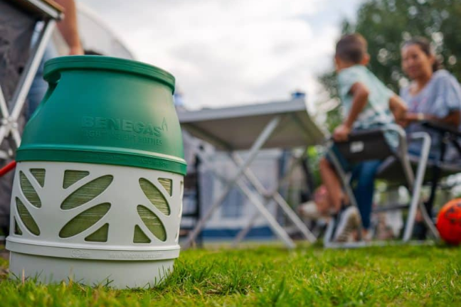 Zorg voor voldoende gasflessen!