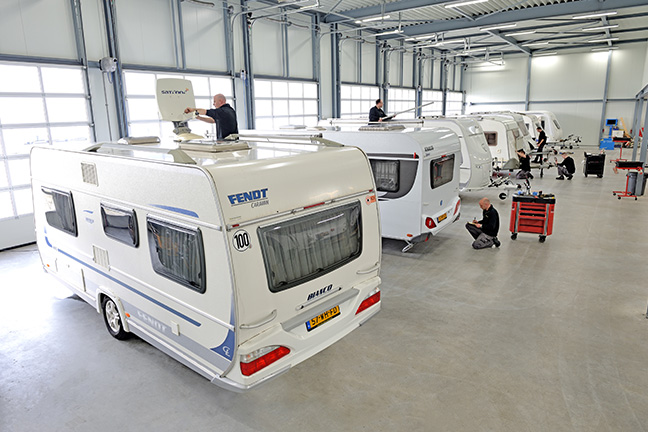 Verkoop van caravans en occasions