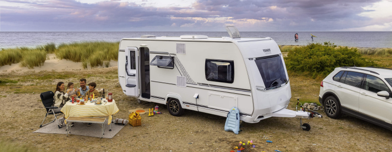 Grote caravans voor gezinnen van 5, 6 of 7 personen!