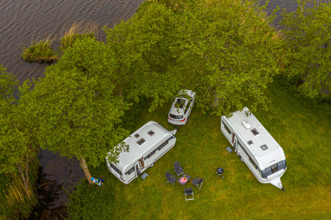 Hebben nieuwe caravans standaard een GFK-dak?