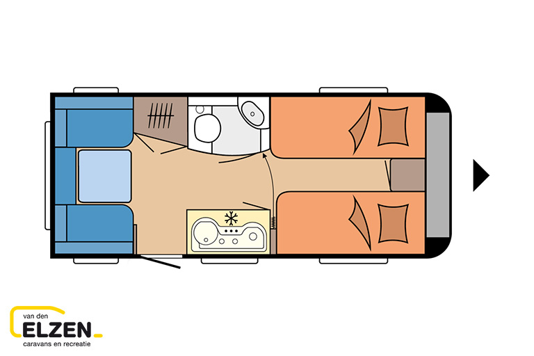 Hobby On Tour 460 DL