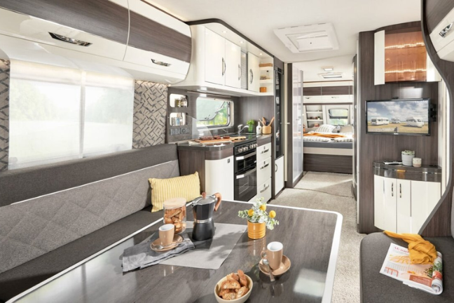 Hobby Prestige: een grote luxe caravan