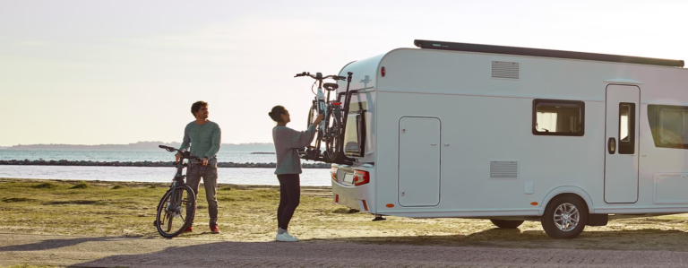 Welke fietsendrager voor achterop de caravan?
