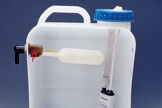 Spoel het watersysteem goed door