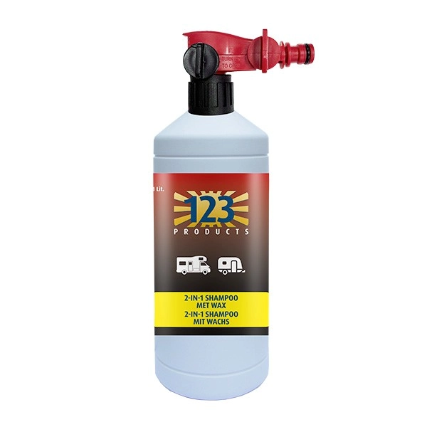 123 2-in-1 shampoo met Wax 1L