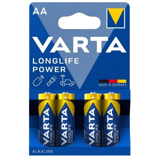Varta Long Life Power AA batterij