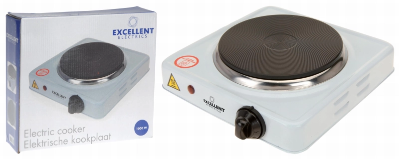 Excellent elektrische kookplaat 1-pit