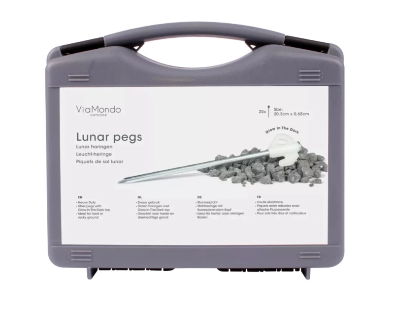 Via Mondo Lunar haringen in koffer