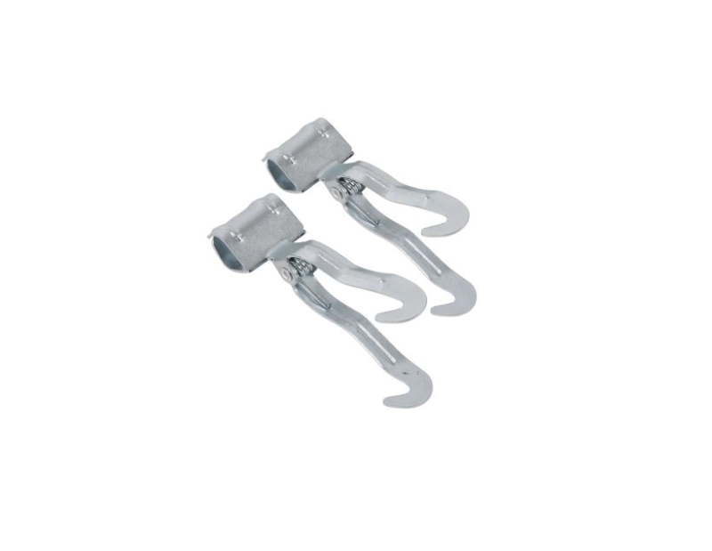 Campking Klemkleerhaak staal 2 st.