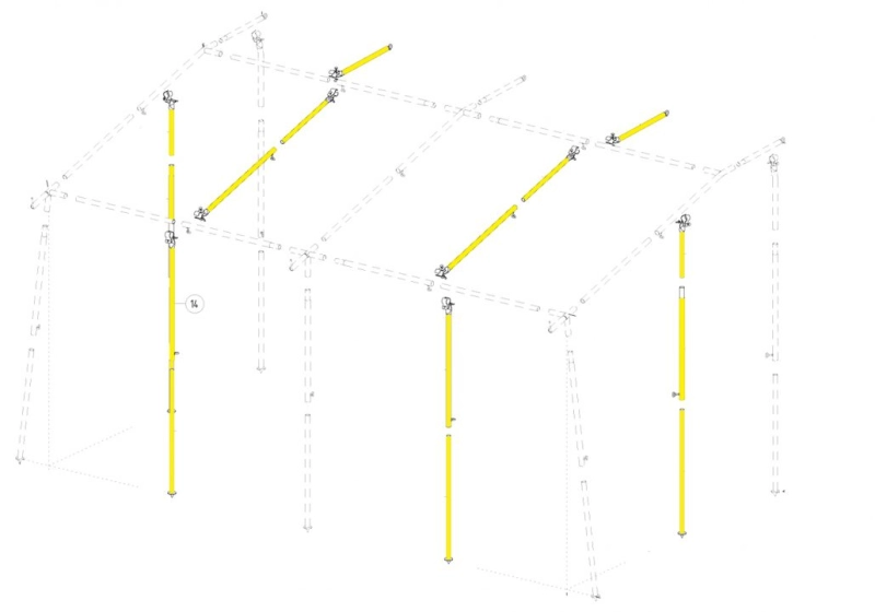 Walker winterzekeringsset staal Maxi 380