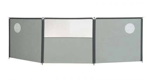 Isabella windscherm Flex Grey 3-delig