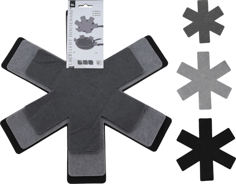 Panbeschermer 6 stuks