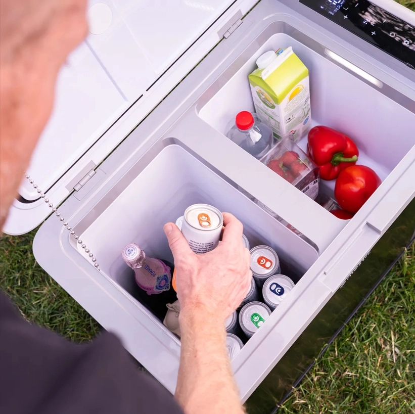 Mestic compressorkoelbox MCC-45 Dualzone | Van den Elzen caravans