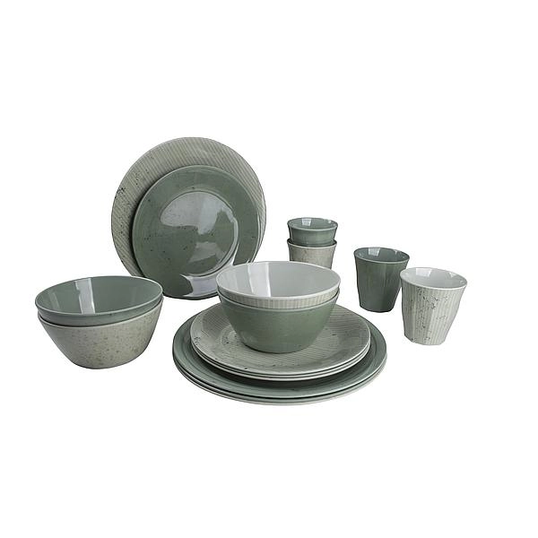 Bo-Camp Servies Mix&Match groen
