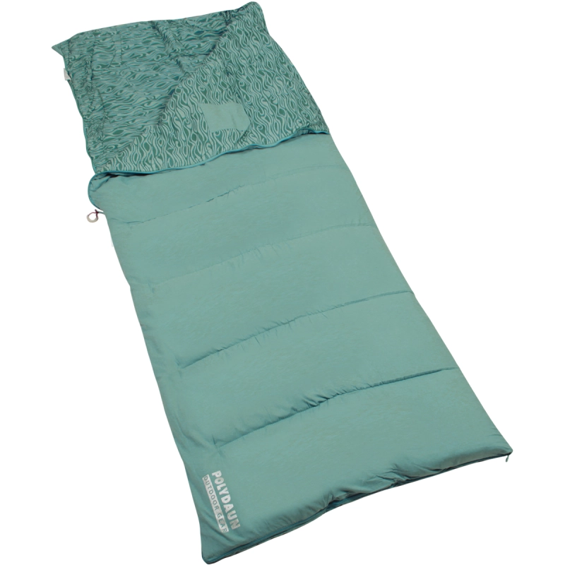 Polydaun slaapzak Beach House Turquoise