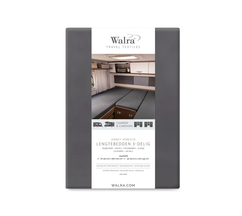 Walra Jersey hoeslaken (3-delig)