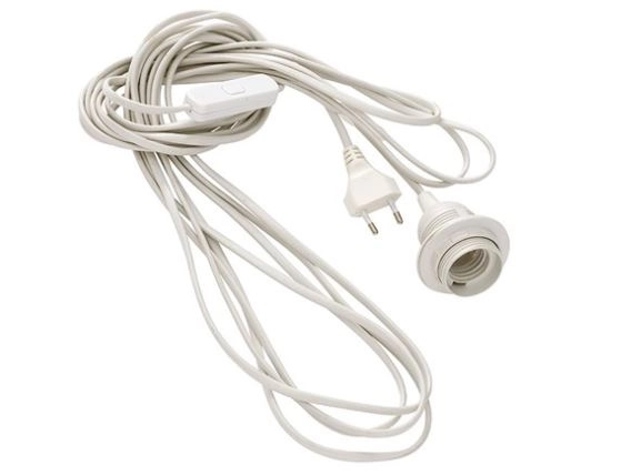 Isabella lampensnoer met schakelaar