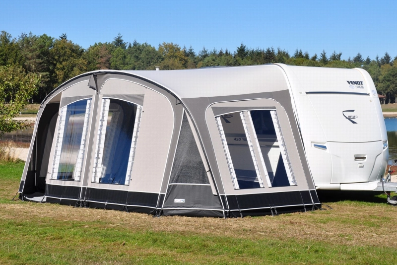 Unico voortent Turijn 280 (taupe/midgrey)