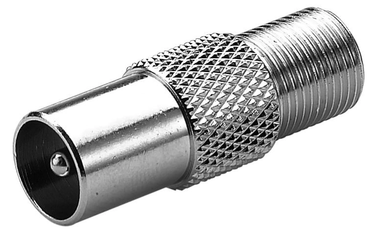 F-connector verloop F-Female-> IEC male