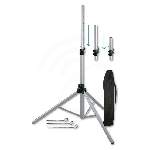 Maxview schotelstatief uitsch. hoog