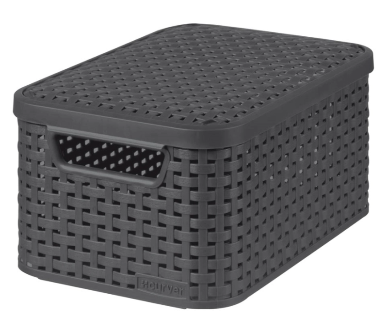 Curver Rattan mand + deksel