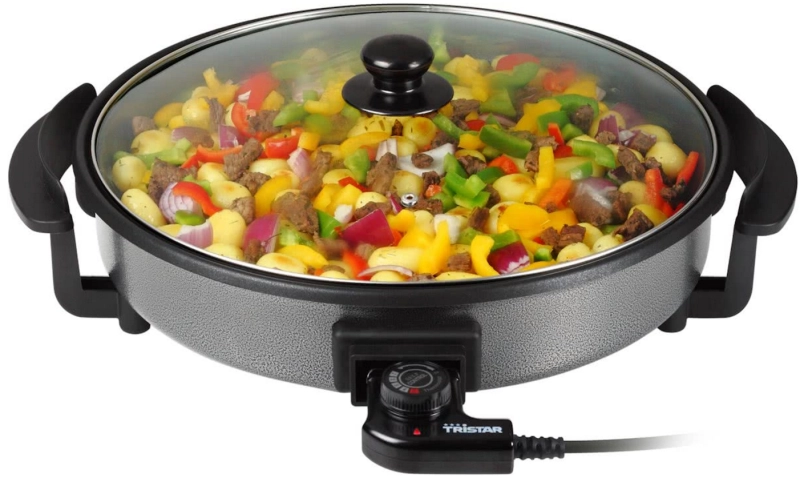 Tristar hapjespan Ø 40 cm zwart