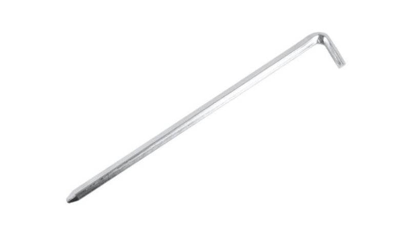 Campking Grondpen vierkant 20 cm 6 st.