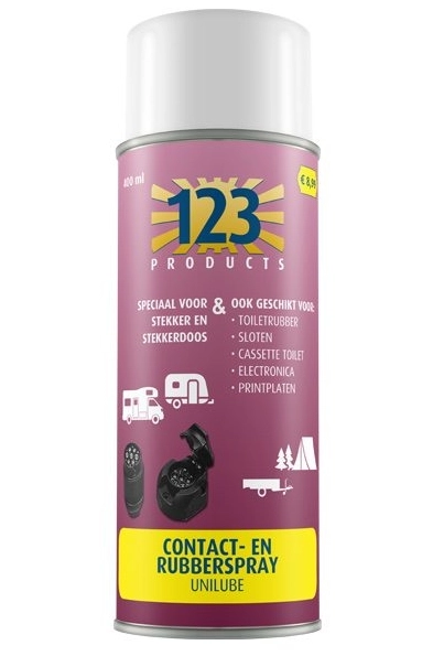 123 Unilube contact-en rubberspray