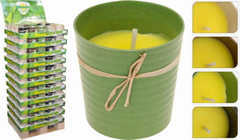Citronella kaars in pot