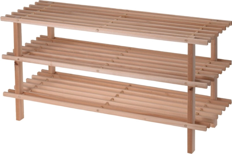 Schoenenrek hout 3 laags