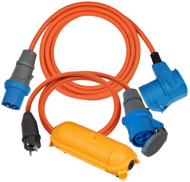 Brennenstuhl Kabel adapterset Camping