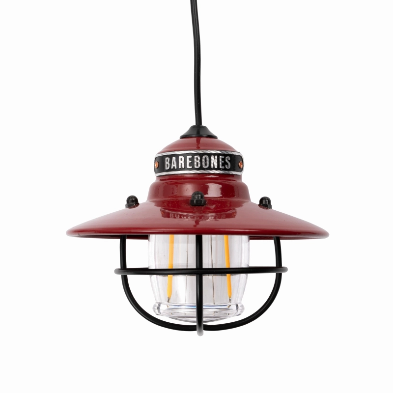 Barebones Edison hanglamp rood