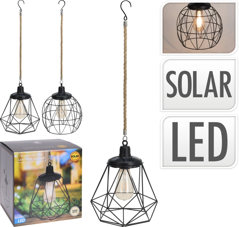 Solar lantaarn metaal