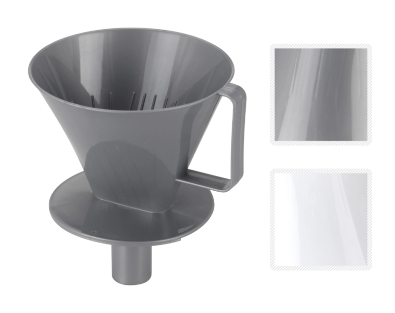 Koffiefilter houder met tuit