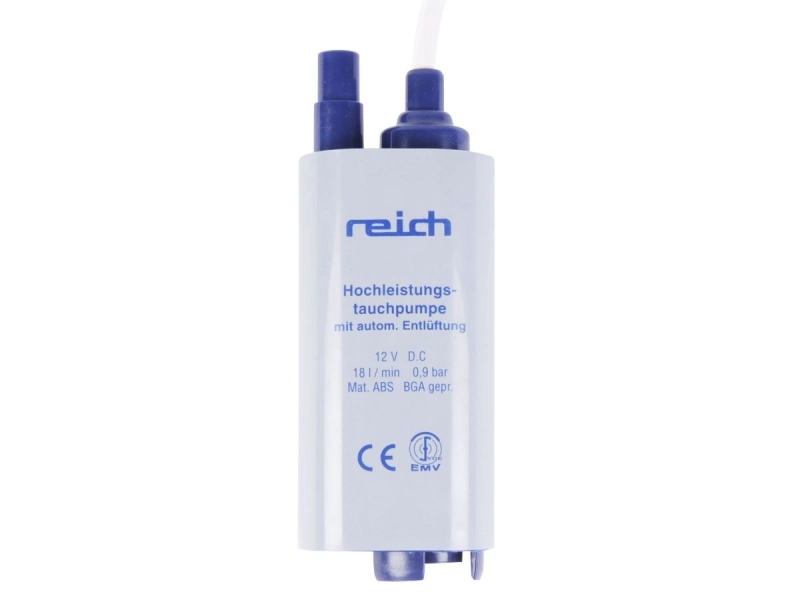 Dompelpomp 18L/min + ontluchting