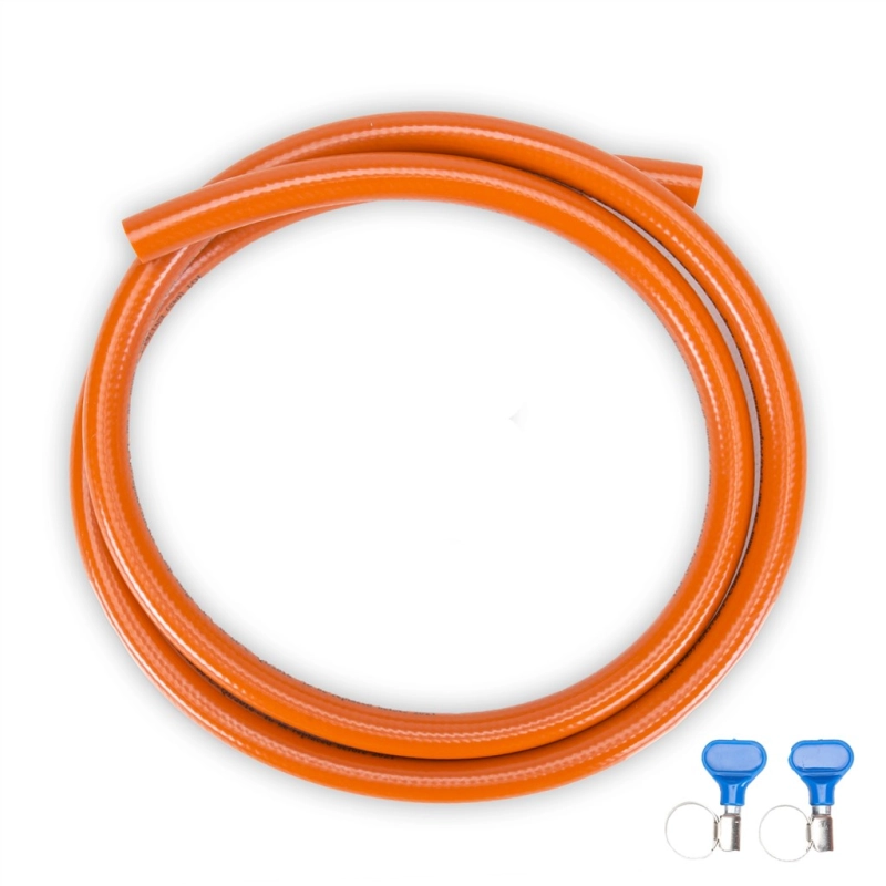 Gimeg PVC gasslang 200 cm & 2 snelklem