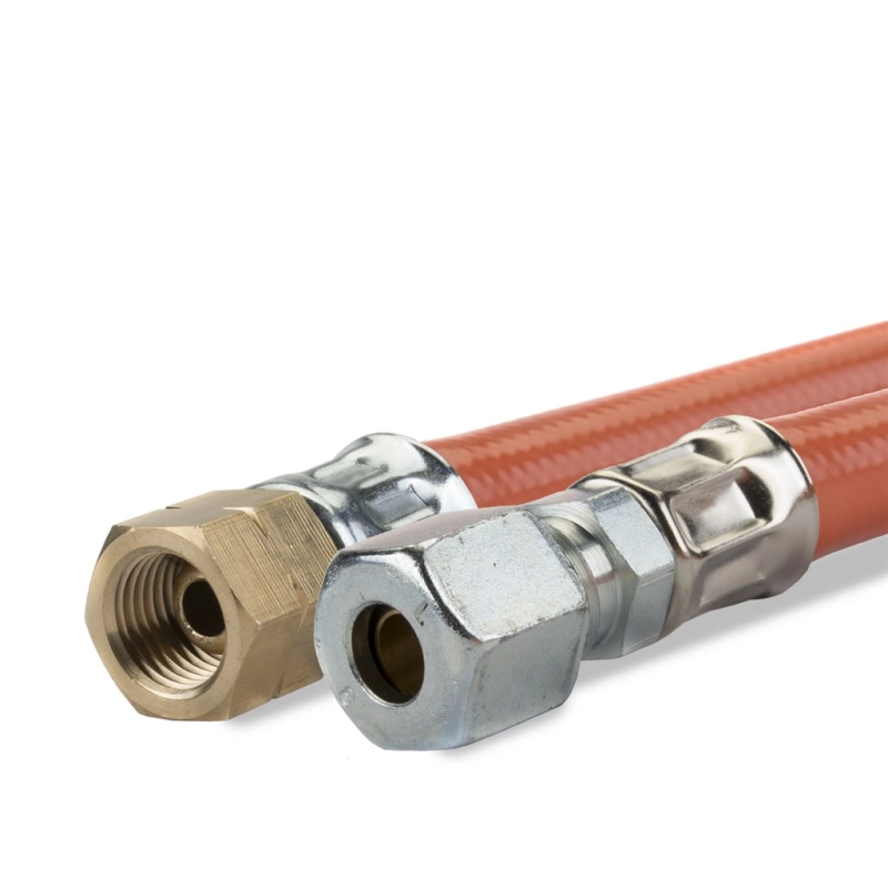 Gimeg PVC gasslang 60cm - 1,4"L x 6/8mm