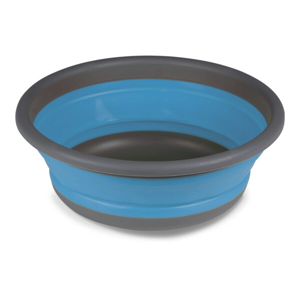 Wasbak opvouwbaar rond L blauw