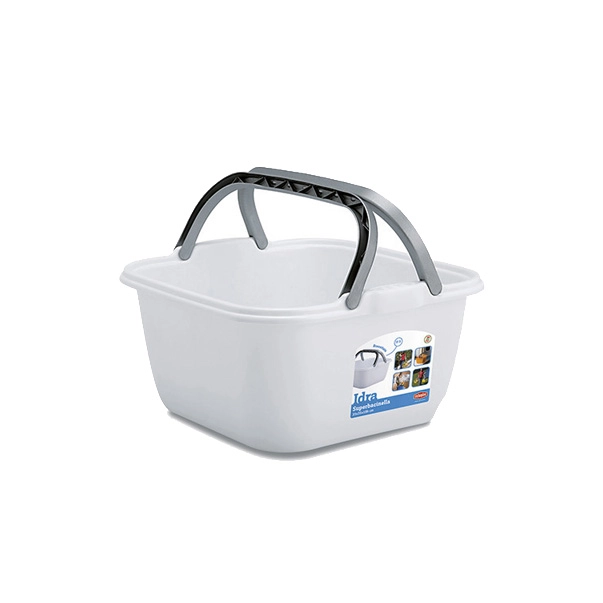 Stefanplast wasbak met hengsel 13L