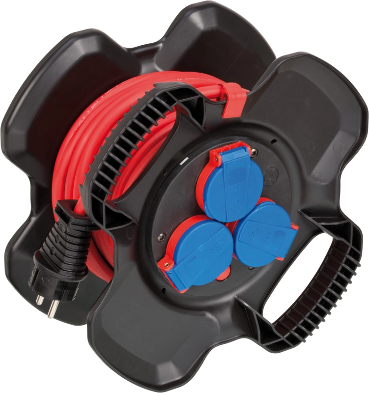 Kabelhaspel X- Gum 10 m Bremaxx 3-weg