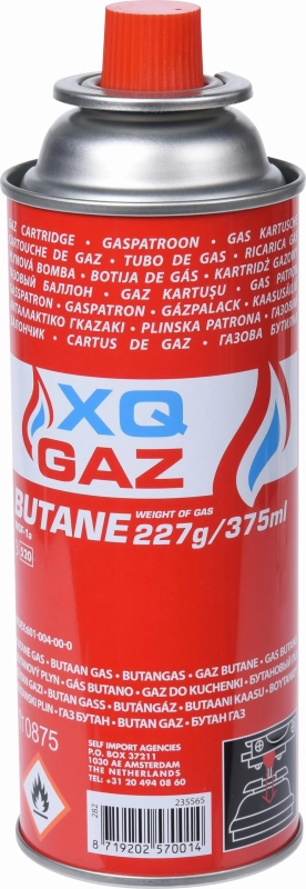 XQ gaz navulling Butaan 227 g