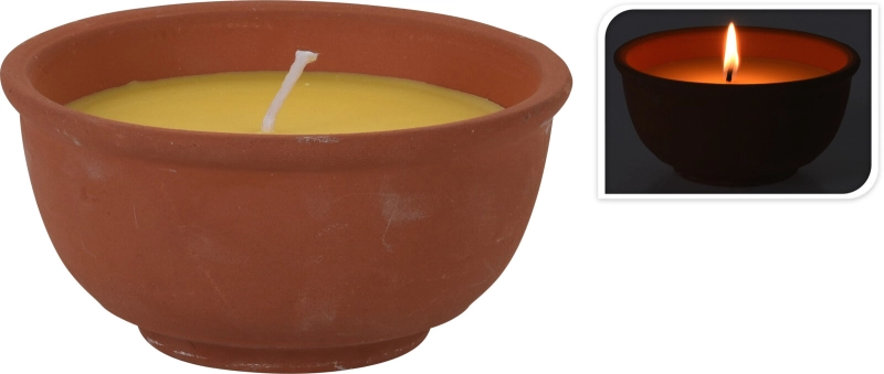 Citronella kaars in pot