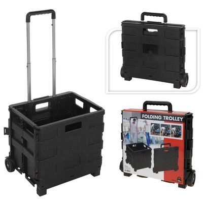 Trolley met vouwkrat