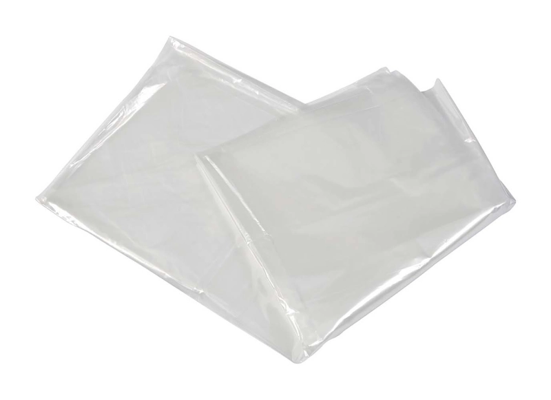 Ondergrondzeil plastic LDPE 4x4 mtr transparant