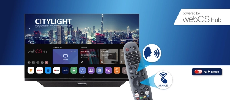 Alphatronics SLA 27" WebOS Frameless TV