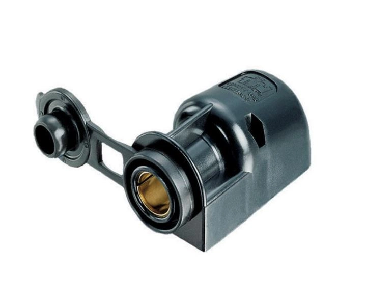 Stekkerdoos 12V opbouw+deksel