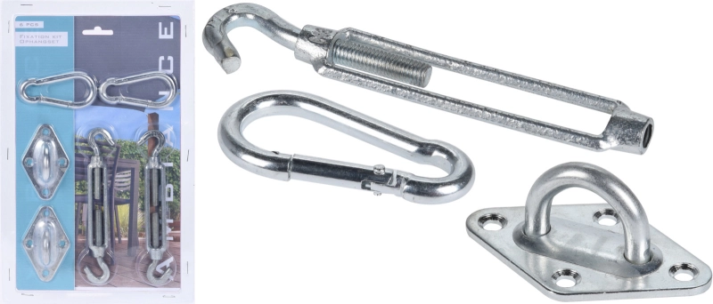 Accessoires set schaduwdoek