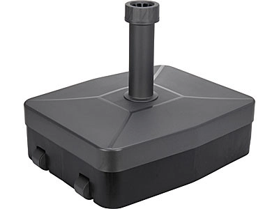 Parasolvoet vulbaar rechthoek tot 40 kg