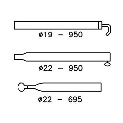 Campking Extra dakligger 25/22 mm